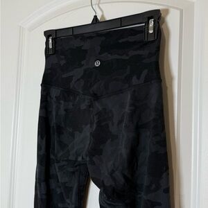 Lululemon align black camo Leggings